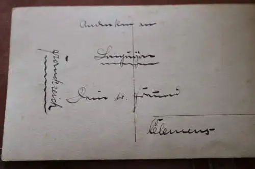 altes Foto - überschwemmtes Dorf Stadt  Tal-Str. Elsass ? Frankreich ? Ort ?  