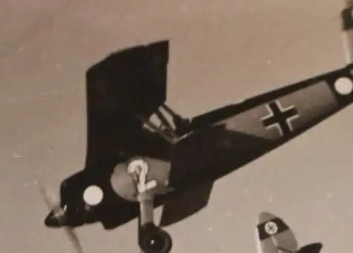 drei alte Fotos Flugzeuge Arado Ar 68- Übungsflüge 