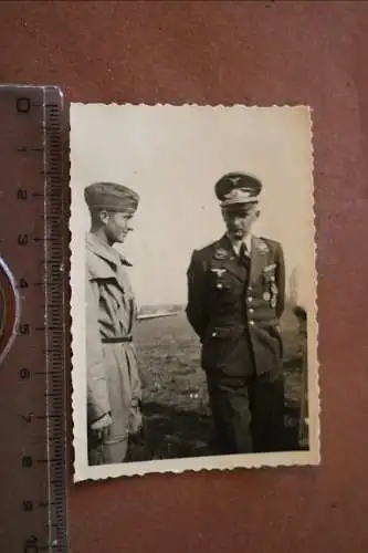 tolles altes Foto Pilot und Oberleutnant ? als Lehrer Dresden 1939