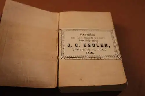 tolles altes Taschenbuch Englisch Deutch Übersetzungen von 1890 Dr. Feller