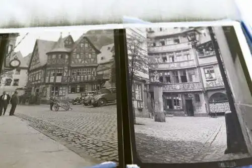 24 tolle alte Negative - Homburg, Bacharach, Wiesbaden usw. 30er Jahre