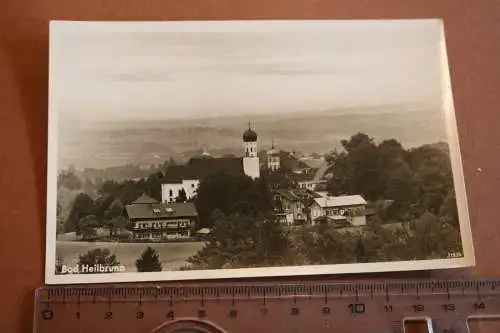 Tolle alte Karte - Bad Heilbrunn - 30-40er Jahre ???