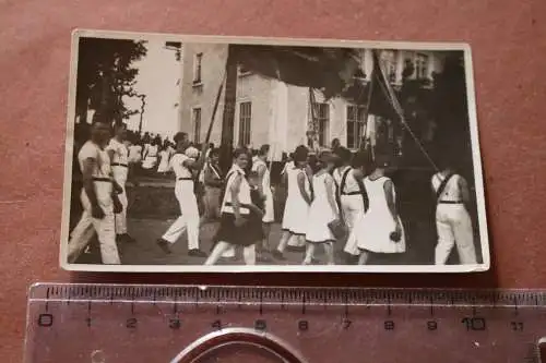 tolles altes Foto - Festumzug - Turnverein Grünberg ???? Gut-Heil - 20er Jahre ?