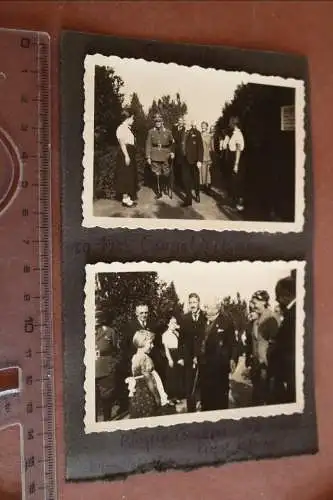 zwei alte Fotos General Litzmann - 30er Jahre 