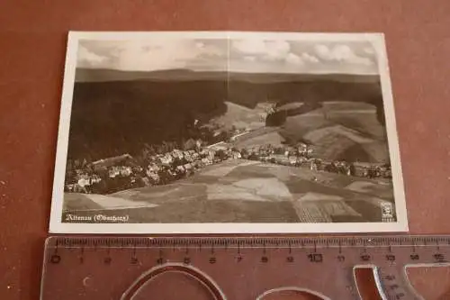 tolle alte Karte - Ansicht  Altenau Oberharz Luftbild 1936