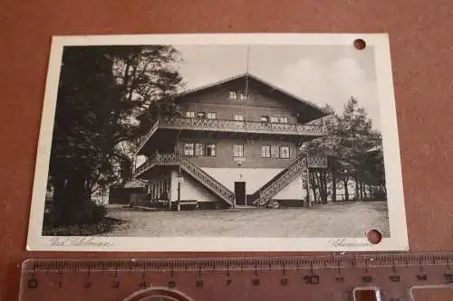 tolle alte Karte - Bad Salzbrunn Schweizerei  - Schlesien 1934