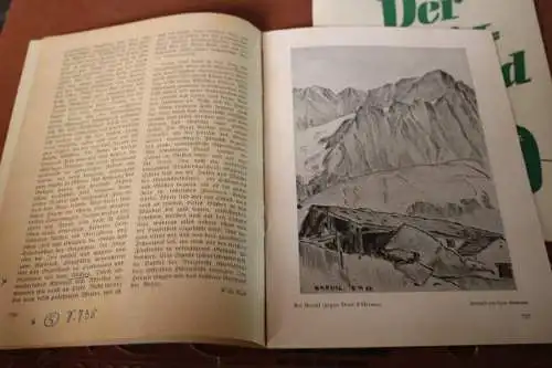 zwei alte Hefte - Der Berg-Kamerad Nr 41 - 1951 - Bergverlag 