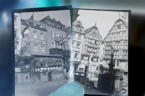 22 tolle alte Negative - Mädels - Orte - Trier, Freiburg , Hotel , 30-40er Jahre