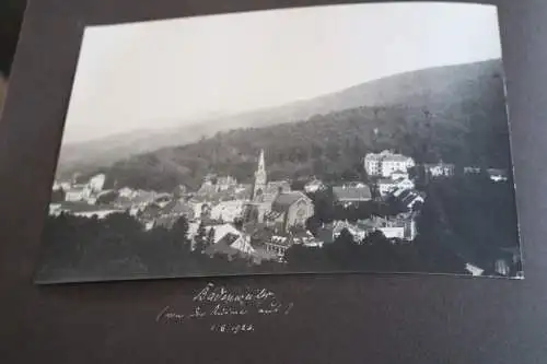 tolles altes Album - 27 großformatigen Fotos - Orte - Wanderung 1925