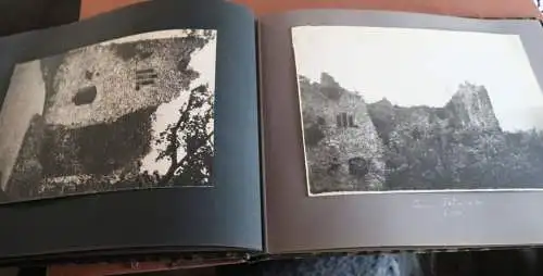 tolles altes Album - 27 großformatigen Fotos - Orte - Wanderung 1925