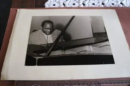 tolles altes Foto - Portrait Jazz-Pianisten George Maycock 50er Jahre ?