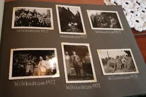 tolles altes Album 160 Fotos - 30er - 70er Jahre Familie, Studenten, Orte usw