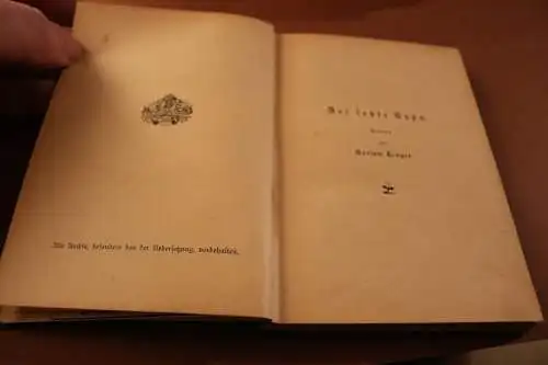 altes Buch Bachem´s Novellensammlung Bd. 8  - 1900-1920 ???