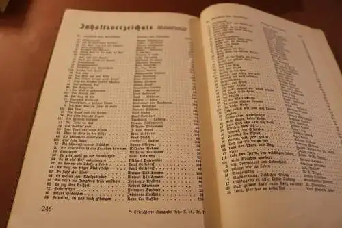 altes Buch - Liederbuch des DSB - gemischte Chöre - 118 Liedtexte - 30-40er Jahr