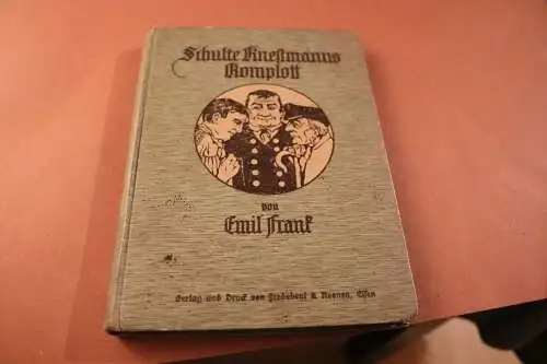 altes Buch -Schulte Knestmanns Komplott - Emil Frank - 1913 - Münsterland