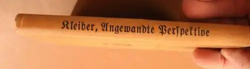 altes Buch - Webers Illustrierte Katechismen - Kleiber Angewandte Perspektive 