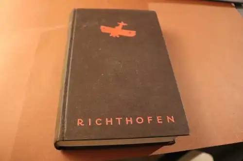 altes Buch - Richthofen - Der Rote Kampfflieger