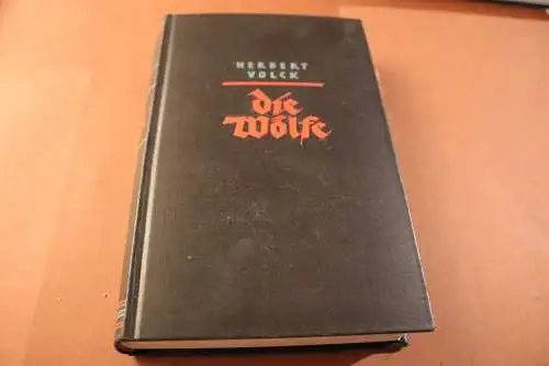altes Buch - Die Wölfe - Herbert Volck