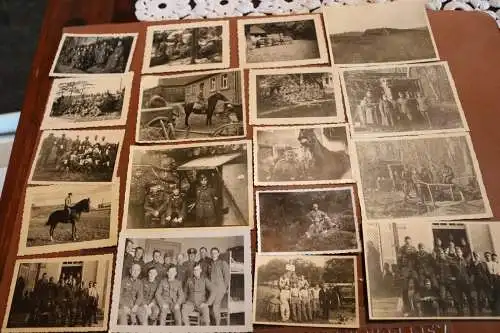 85 alte Fotos - Artillerie-Regiment 17 - Nürnberg mit Kesselpauker 