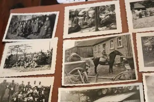 85 alte Fotos - Artillerie-Regiment 17 - Nürnberg mit Kesselpauker 