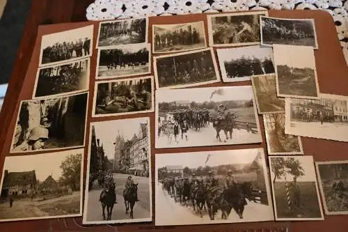 85 alte Fotos - Artillerie-Regiment 17 - Nürnberg mit Kesselpauker 