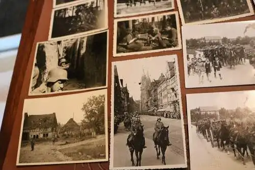 85 alte Fotos - Artillerie-Regiment 17 - Nürnberg mit Kesselpauker 