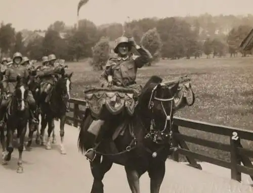 85 alte Fotos - Artillerie-Regiment 17 - Nürnberg mit Kesselpauker