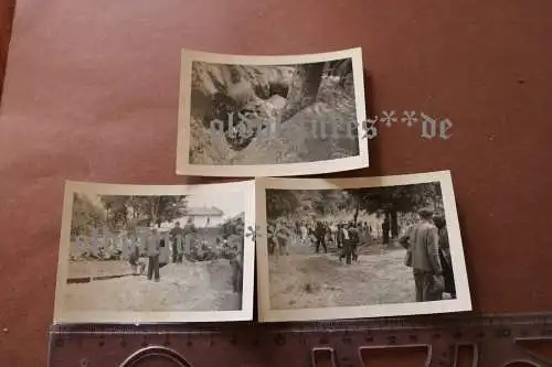 drei alte Fotos - Lemberg 1941 - Menschen, Soldaten 