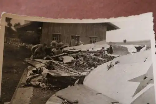  altes Foto - Reste russisches Flugzeug 