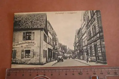 tolle alte Karte - Kulmbach -Langgasse 1920-30 ???