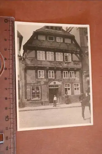 tolles altes Foto  Gebäude - Gemischtwarenladen Thede in Neumünster 30-50er Jahr