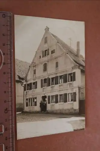 tolles altes Foto - großes Haus - Hausnummer 40 - Bayern - Windsbach ??? 1912