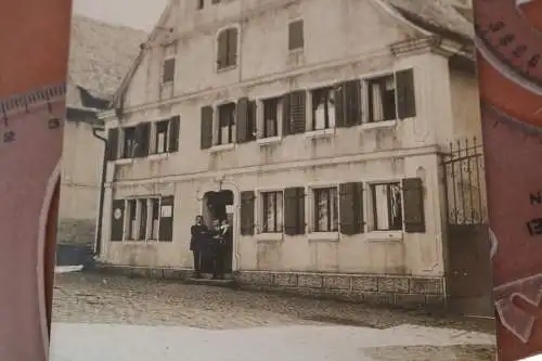 tolles altes Foto - großes Haus - Hausnummer 40 - Bayern - Windsbach ??? 1912