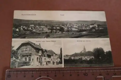 tolle alte Karte - Ansichten Maroldsweisach 1900-1910