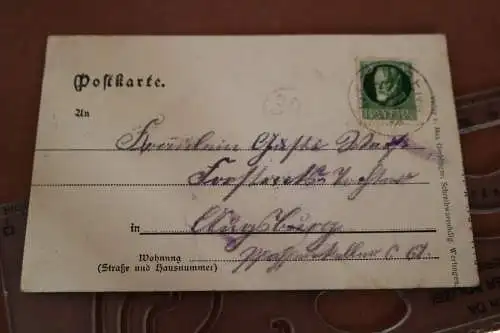 tolle alte Karte - Gruss aus Gottmanshofen bei Wertingen 1900-1910 (2)