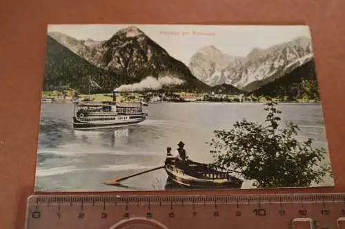 tolle alte Karte - Pertisau am Achensee  1900-1910