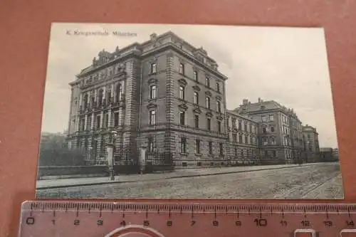 tolle alte Karte - München - K. Kriegsschule 1912