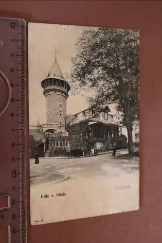 tolle alte Karte - Köln am Rhein - Ulrepforte 1911