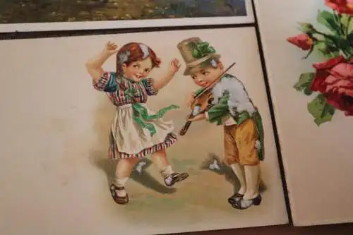 24 tolle alte Karten - 1900-1910  meist aus Bayern versendet, vers. Motive 