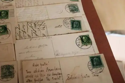 24 tolle alte Karten - 1900-1910  meist aus Bayern versendet, vers. Motive 