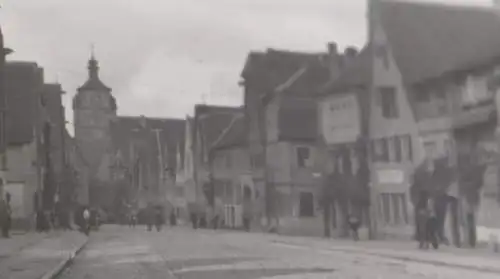 18 alte Negative Rothenburg Tauber - Festumzug - Gebäude - 1910-20 ca