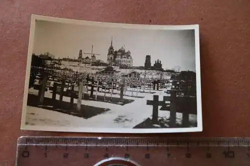 altes Foto - Bolchow Deutscher-Soldatenfriedhof  Russland