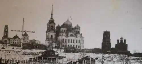 altes Foto - Bolchow Deutscher-Soldatenfriedhof  Russland 