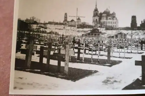 altes Foto - Bolchow Deutscher-Soldatenfriedhof  Russland 