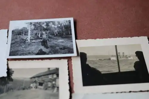 acht alte Fotos eines Gebirgsjäger - Dänemark und Norwegen  1940