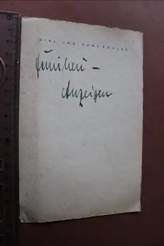 alte Grusskarte - Dipl. Ing. Hans Köhler mit Foto Rüstungsbauvorhaben ? 