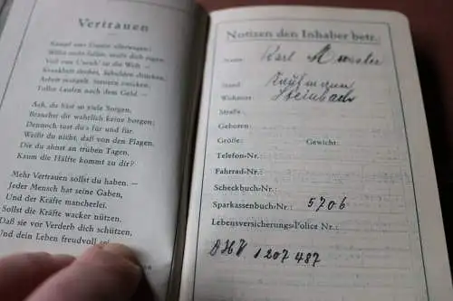 toller alter Taschenkalender 1931 H Wuhrmann 