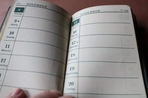 toller alter Taschenkalender 1931 H Wuhrmann 