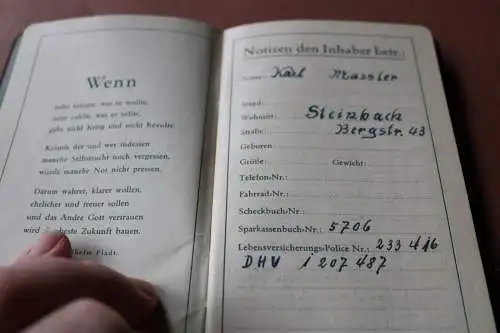 toller alter Taschenkalender 1932 H Wuhrmann 