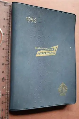 toller alter Taschenkalender 1956 von der Firma Arthur Hecker - Weil im Schönbuc